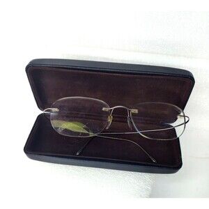 Silhouette Gray Titanium Rimless Eyeglasses Frames Austria Lightweight 50-19-127